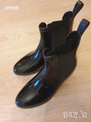 Силиконови боти за дъжд, снимка 4 - Дамски боти - 53029549