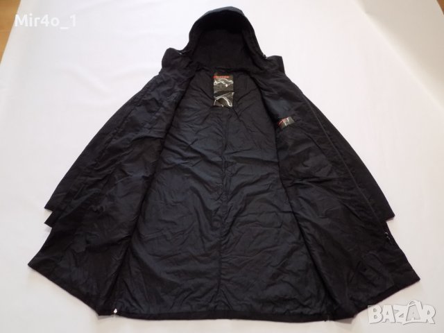 яке prada сако палто тренч горнище мъжко оригинално черно размер 56, снимка 3 - Якета - 44003662