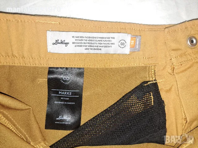 Lundhags Makke Stretch Hybrid Hiking Pants Women 34 (XS) дамски трекинг панталон , снимка 13 - Панталони - 47429189