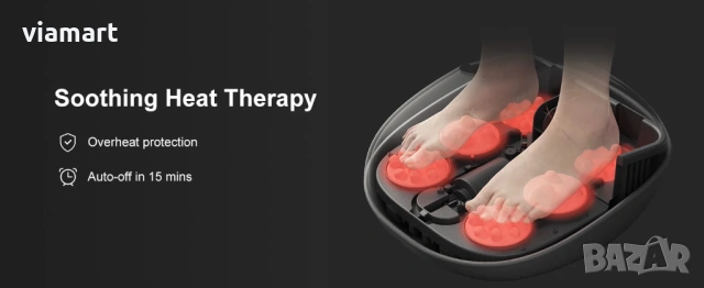 Масажор за крака Medcursor MD 400 с 3D Шиацу масаж, въздушна компресия, снимка 7 - Масажори - 53293252