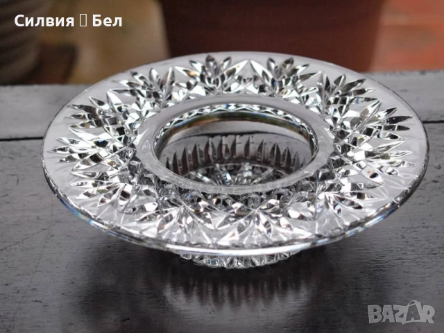 Луксозен кристален свещник Waterford Crystal "Bethany" Ирландия , снимка 7 - Декорация за дома - 51730431
