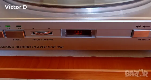 SABA CSP 350-Грамофон  LINEAR TRACKING Direct drive, снимка 5 - Грамофони - 47340605