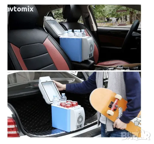 Мултифункционална Електрическа Хладилна кутия чанта с функция на затопляне за автомобил каравана кем, снимка 12 - Аксесоари и консумативи - 50219571