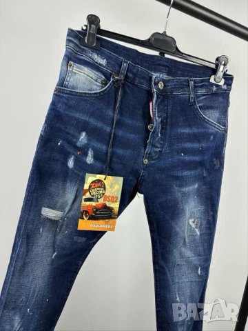 DSQUARED мъжки дънки КОД 150, снимка 3 - Дънки - 43776574
