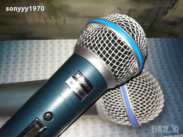shure beta sm58s-microphone-внос швеицария, снимка 2 - Микрофони - 28973390