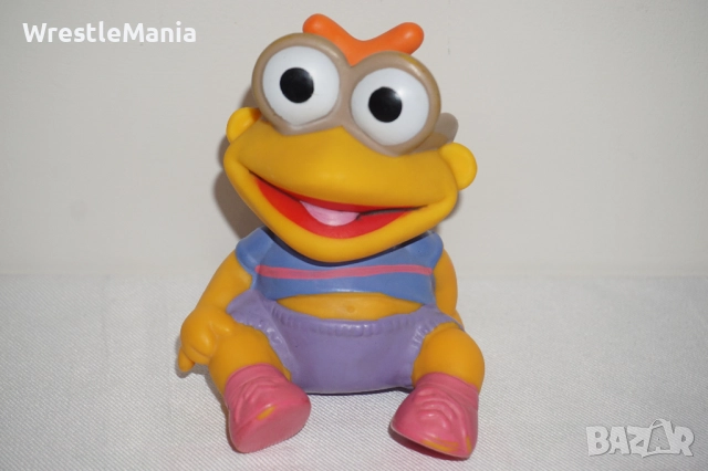 Ретро винилова фигурка Baby Scooter от телевизионен сериал Muppet Babies 1988г