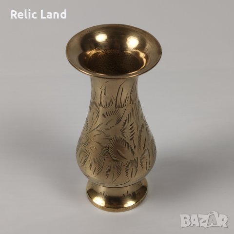 Мини вазичка месинг, снимка 3 - Антикварни и старинни предмети - 43885252