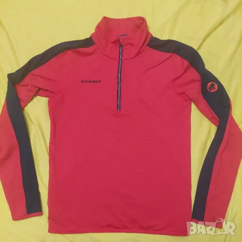 Mammut Snow Zip Thermal размер S полар / термо блуза, снимка 1 - Спортни дрехи, екипи - 47597982