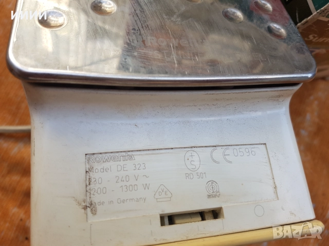 Ютия парна ROWENTA, снимка 4 - Ютии - 51897183