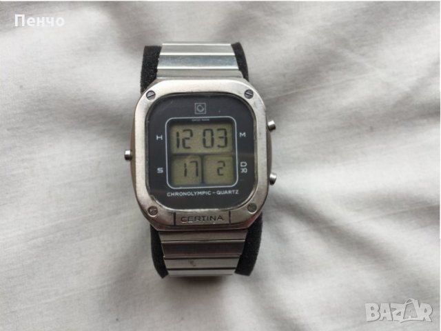 ретро часовник "CERTINA" chronolympic - 1970/78г., снимка 1