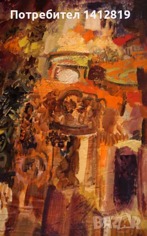 НИКОЛА МАНЕВ (1940-2018) картина, снимка 4 - Картини - 49388100