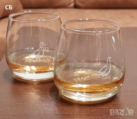 Чаши за уиски на Ballantine's, Tullamore Dew, Famous Grouse, Grant's, снимка 13 - Чаши - 48943595