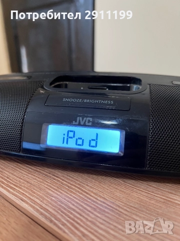 Тонколона с радио JVC, снимка 2 - Тонколони - 52428808