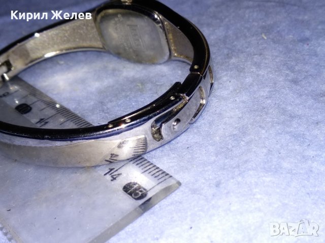 Q&Q QUARTZ СТИЛЕН МОДЕН МАРКОВ ЯПОНСКИ ДАМСКИ ЗЛАТИСТ ЧАСОВНИК Тип ГРИВНА Кю и Кю 36573, снимка 9 - Дамски - 39894407