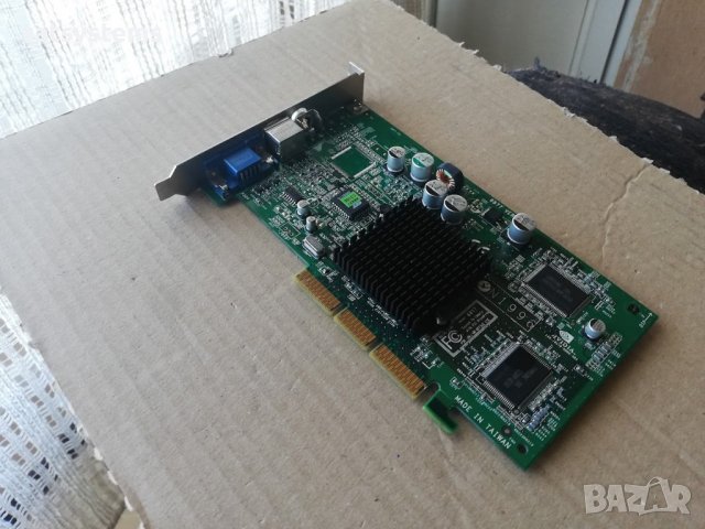 Видео карта NVidia GeForce 4 Creative (8877 VER:100 ) 64MB DDR 128bit AGP, снимка 4 - Видеокарти - 39153149