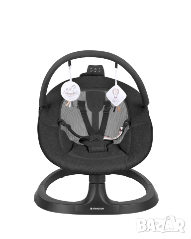 Електрическа люлка Zazu Black, снимка 8 - Детски люлки - 52982767