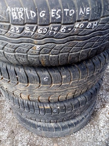Гуми Бриджстоун 4 бр.  235/60/16-100Н, снимка 2 - Гуми и джанти - 37755500