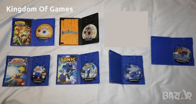 Игри за PS2 Crash Mutant/GTA San Andreas/Haunted Mansion/Naruto/Sonic/Harry Potter/Scooby-Doo/NBA 08, снимка 15 - Игри за PlayStation - 52594512