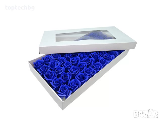 Сапунени рози Love 50 броя в различни цветове, снимка 7 - Декорация за дома - 43611622