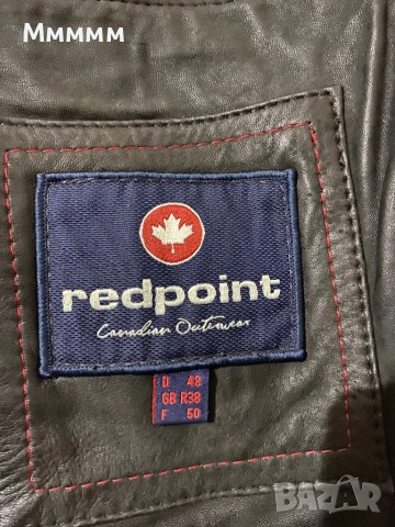 Мъжко яке Redpoint естествена кожа L, снимка 8 - Якета - 53190655