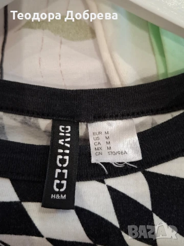 Тениска с интересен дизайн от H&M, снимка 3 - Тениски - 50836854