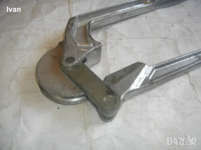 ROTHENBERGER 18мм ТРЪБОГИБ Алуминиев Уред огъване меки полутвърди тръби диаметър ф18мм Масивен 2,5кг, снимка 17 - Други инструменти - 47365090