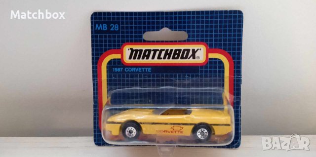 Matchbox Macau Corvette 1/64 1989г, снимка 1 - Колекции - 43653473