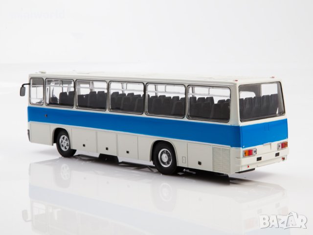 Ikarus 256 туристически автобус 1977 - мащаб 1:43 на Наши автобуси моделът е нов в блистер, снимка 3 - Колекции - 43128481