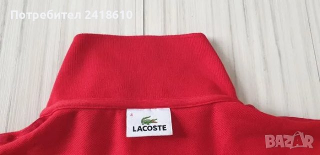 Lacoste Pique Cotton Classic Fit Mens Size 4 - M НОВО! ОРИГИНАЛ! Мъжка Тениска!, снимка 12 - Тениски - 49675122