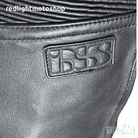 🧥 4992 – IXS Мъжки кожен мото панталон | КАТО НОВ – Размер M/48 – 💵 120 лв, снимка 4 - Аксесоари и консумативи - 50500942