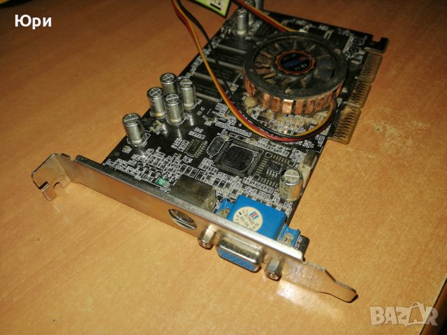 Продавам Nvidia GeFORCE FX 5200 128 MB DDR TV-Out DVI 64bit, снимка 2 - Видеокарти - 39281388