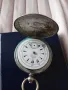 Сребърен джобен часовник, снимка 2