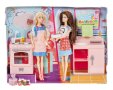 Кухненски комплект за баня с 2 кукли и аксесоари, снимка 1 - Кукли - 43293604