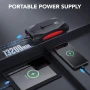 FLYLINKTECH Смарт Jump Starter 2500A/12V до 8.0L газ/6.5L дизел/Power bank 13200mAh/LED фенерче, снимка 2