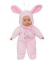 Кукла Бебе Облечена като Зайче Розово 34см, снимка 1 - Други - 43298094