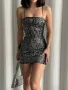 Дамска рокля с пайети  , снимка 2
