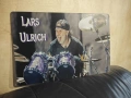 Lars Ulrich-метална табела(плакет), снимка 6