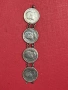 4бр сребърни монети 50 стотинки Фердинанд 1, снимка 2
