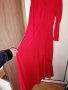 Страхотна дълга червена рокля H&M+подарък червило Max factor , снимка 10