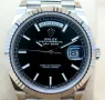 Rolex Day-Date 40mm President White Gold Meteorite Dial Diamonds Automatic Различни Варианти, снимка 15