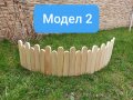 Дървена ограда(декоративна оградка) Ролка, снимка 7