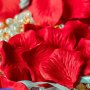 Венчелистчета червени рози изкуствено продажна цена чантата 500 бр от червена роза да купя, снимка 16