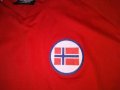 Норвегия футболна тениска дълъг ръкав размер С, снимка 2