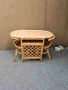 Уникален комплект от естествен бамбук и ратан, снимка 4