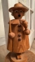 Колекционерска Немска дървена фигура, тамянник.Ерцгебирге, ГДР, снимка 1