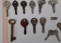 Колекция стари ключове , снимка 1 - Други ценни предмети - 40611485