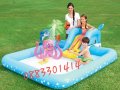 Огромен басейн с пързалка и фонтан Детски кът , снимка 2