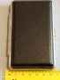 Стара кожена дамска табакера елегантен дизайн 48949, снимка 6