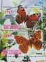 Пощенски марки чиста комплектна серия ПЕПЕРУДИ поща Конго много красиви за колекция 29817, снимка 3