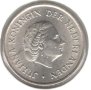 Netherlands-25 Cents-1963-KM# 183-Juliana, снимка 2